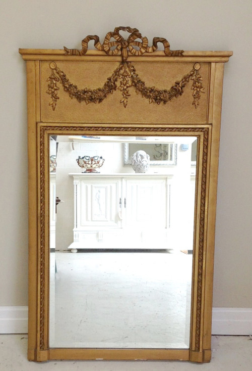 french antique trumeau mirror